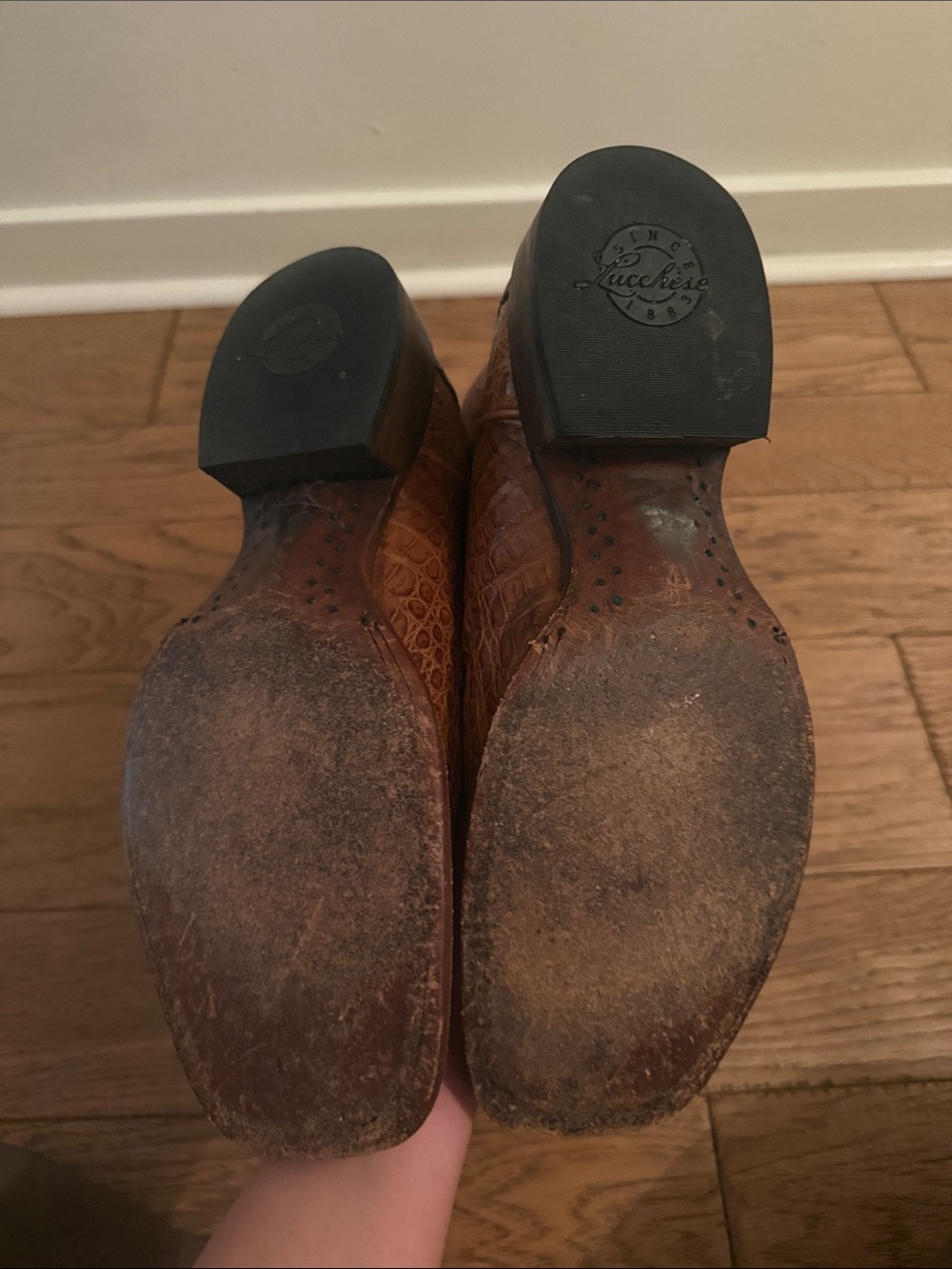 Lucchese Caiman Boots 10.5 D - Picture 2 of 6